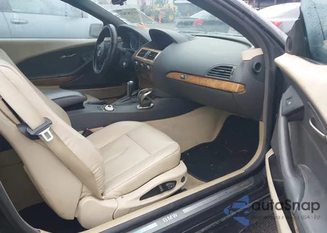 2004 BMW 645Ci from USA, damaged, VIN WBAEK734X4B321297